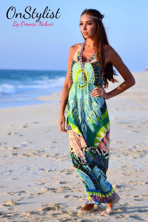 Tree Maxi Boho dress