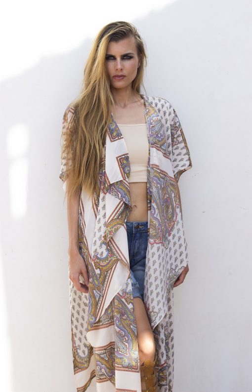 Long Aztec Stylish Kimino
