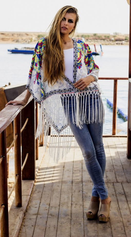Fringe Unique Kimono - Image 3