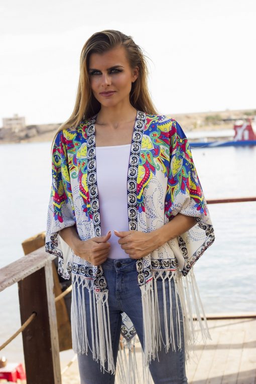 Fringe Unique Kimono - Image 2