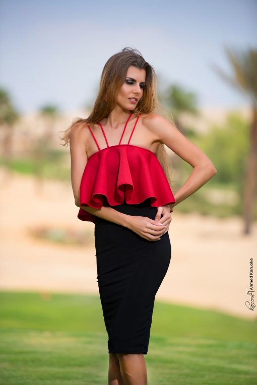 Raffle  Midi Dress