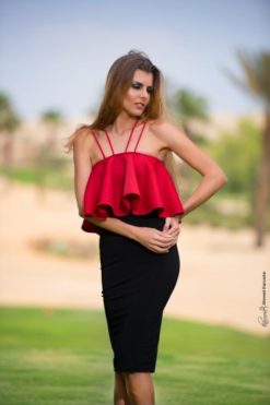 Raffle  Midi Dress