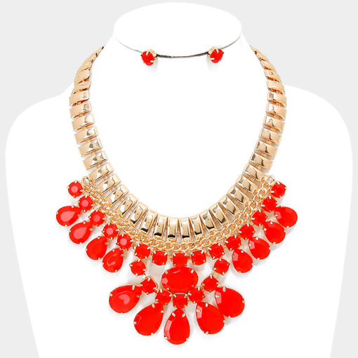 Red Swarovski Necklace