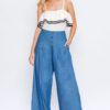 Wide Leg High Waist Denim