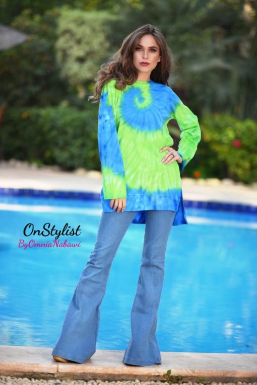 Tie-Dye Sleeves Top - Image 5