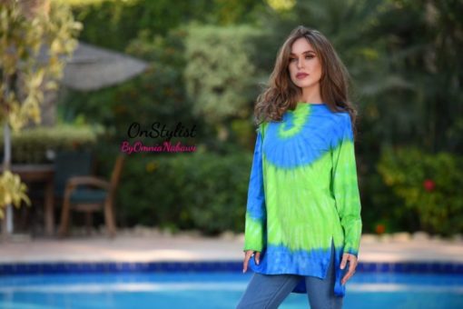 Tie-Dye Sleeves Top - Image 4