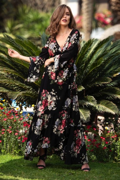 Gorgeous Floral Maxi Dress - Image 2