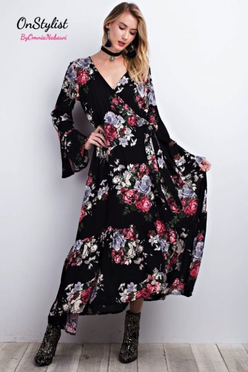 Gorgeous Floral Maxi Dress - Image 5