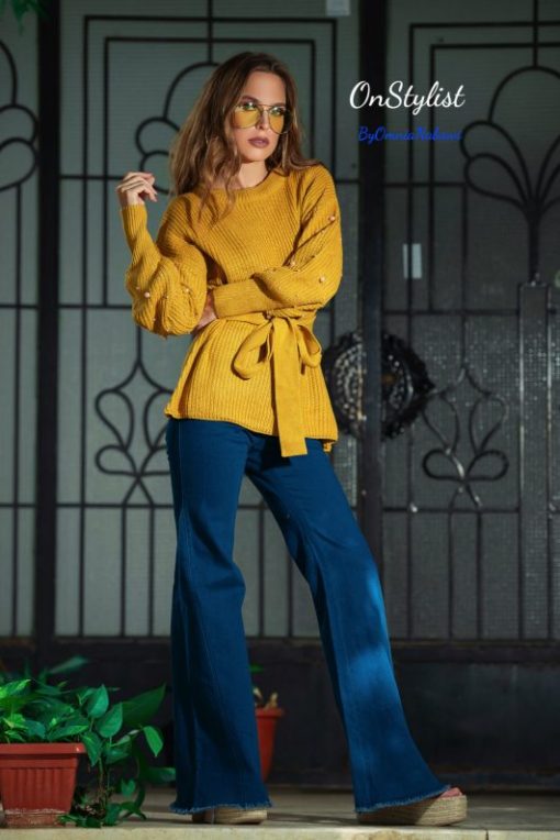 Pearl Thick Chunky Sweater Knit - Image 2