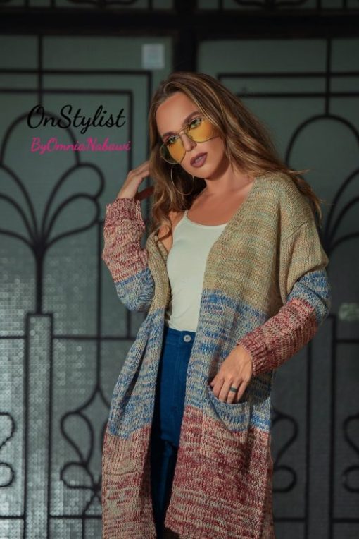 Ombre Knit Cardigan