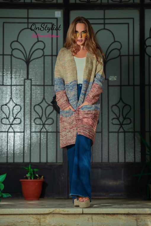 Ombre Knit Cardigan - Image 4