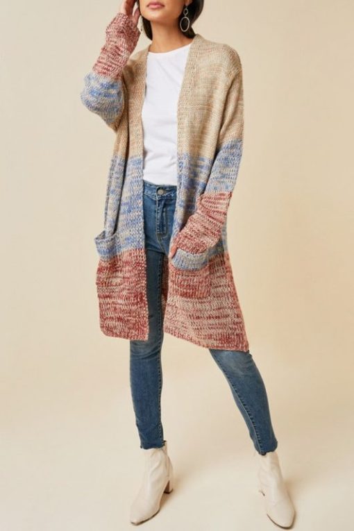 Ombre Knit Cardigan - Image 5