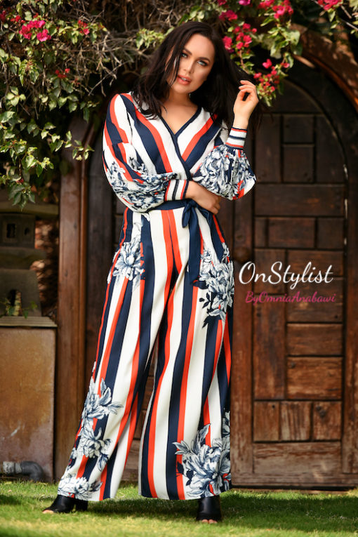 Floral Striped Set - Image 2