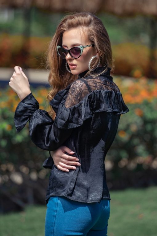 Ruffle Lace Top - Image 6