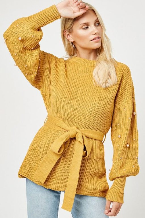 Pearl Thick Chunky Sweater Knit - Image 5