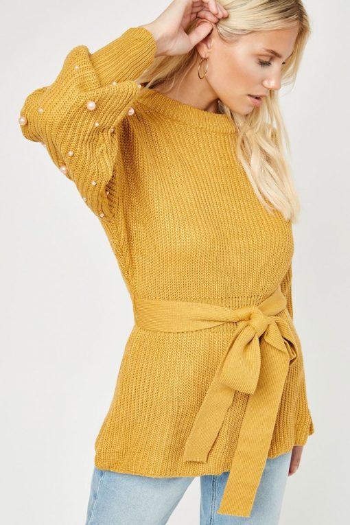Pearl Thick Chunky Sweater Knit - Image 6
