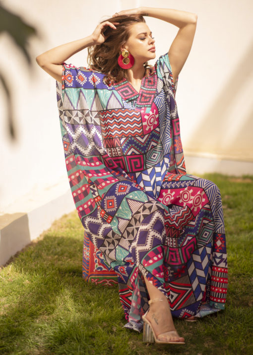Embellished V Neck Cover Up - Image 4