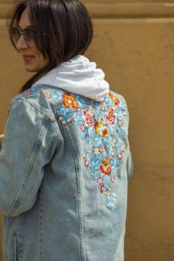 Embroidery Denim Jacket