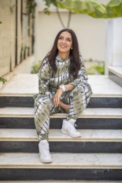 Olive Comfy Track Suit
