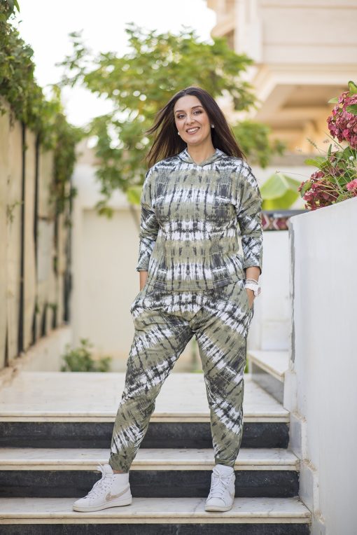 Olive Comfy Track Suit - Image 3