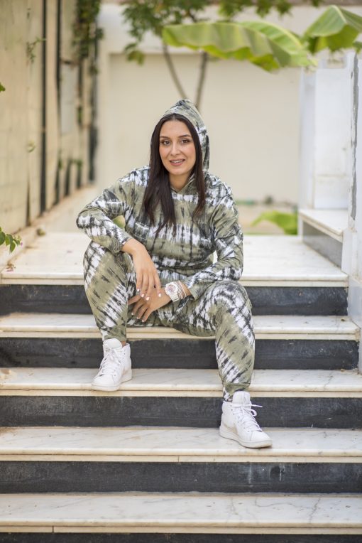 Olive Comfy Track Suit - Image 4