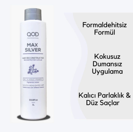 QOD MaX Silver 1000ml Keratin - Image 2