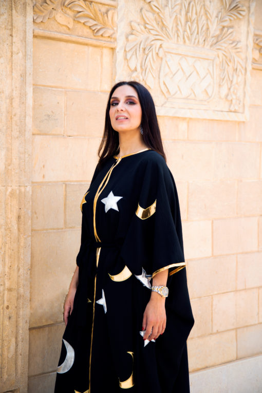 Belted Moon Star Kaftan - Image 5