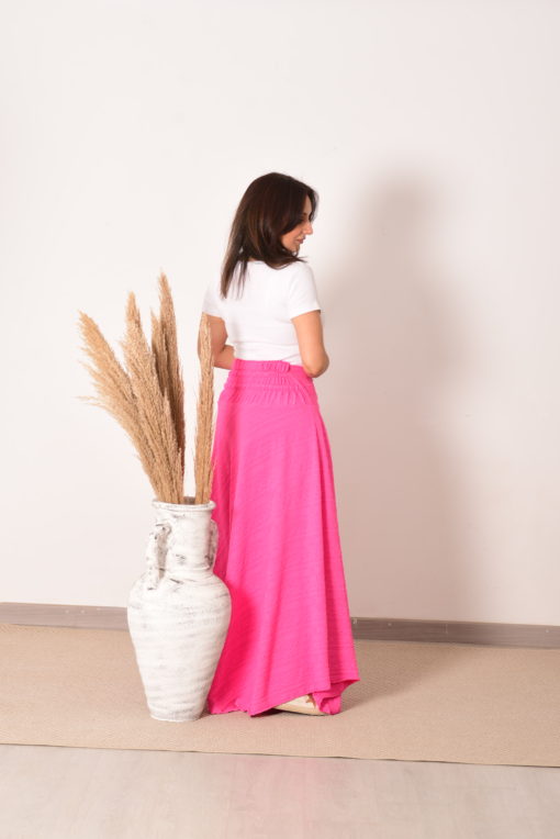 Onstylist Rokama Maxi Skirt (Fuchia) - Image 4