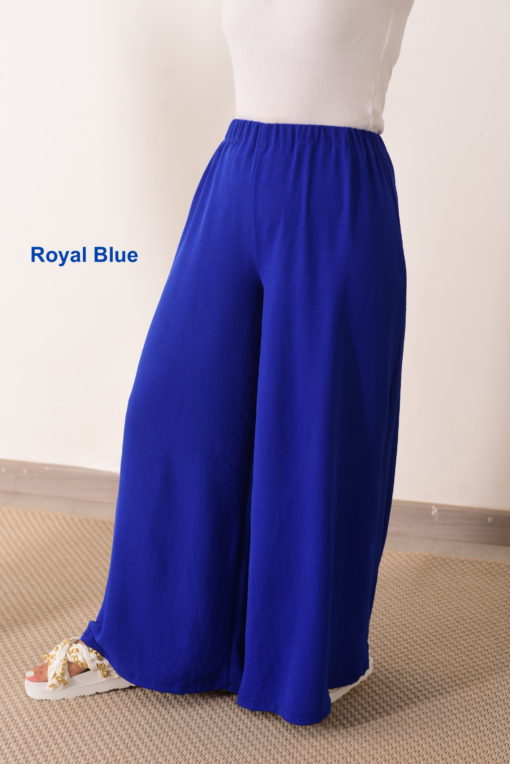 Elastic Wide Leg Pants - Image 15