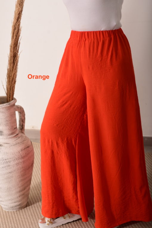 Elastic Wide Leg Pants - Image 20