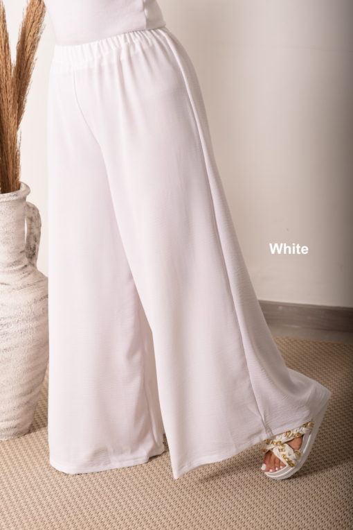 Elastic Wide Leg Pants - Image 6