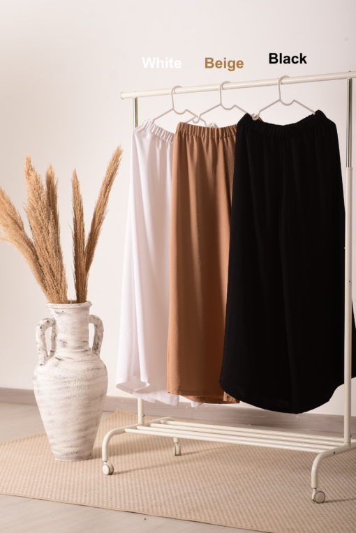 Elastic Wide Leg Pants - Image 3