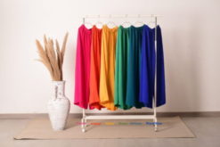 Elastic Wide Leg Pants