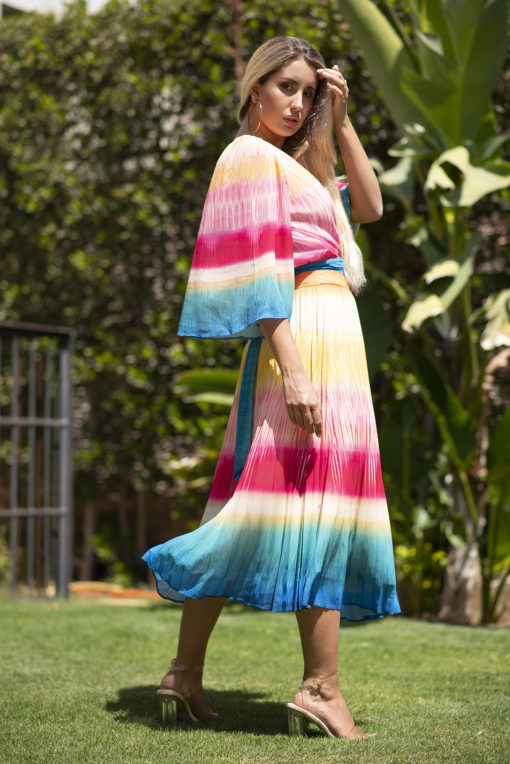 Rainbow Color American Skirt Set - Image 5