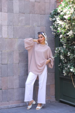 Long Sleeves High-Low Top