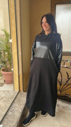 Onstylist Hoodie Maxi Dress