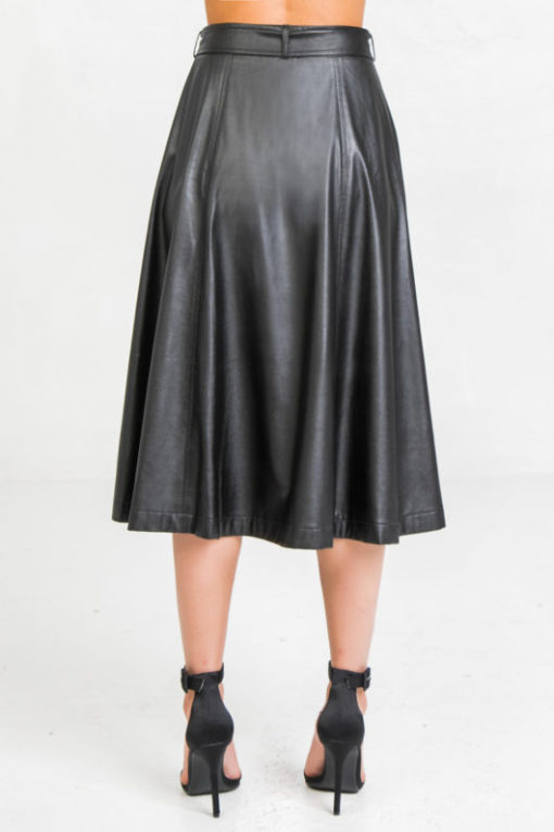 Leather Skirt - Image 4