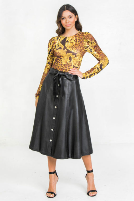 Leather Skirt - Image 2