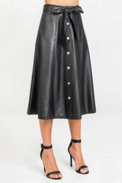 Leather Skirt