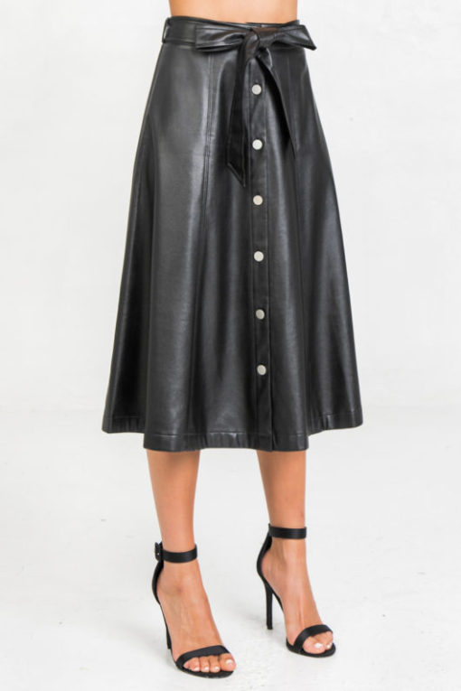 Leather Skirt