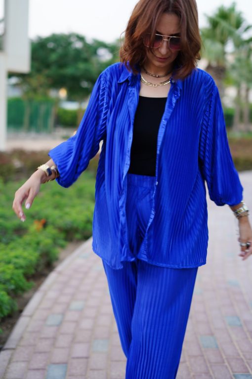 Pleated Satin  Set - Image 14