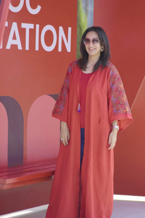 Hand Made Embriodery Hoodie Kaftan - Image 4