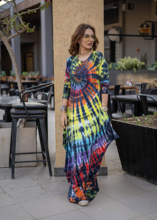 Tiedye Ballon dress - Image 4