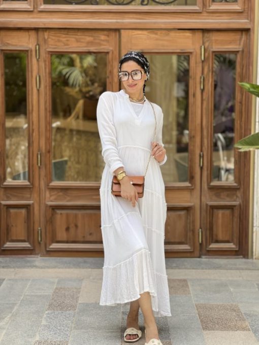 Long Sleeves Maxi Dreamy Dress - Image 8