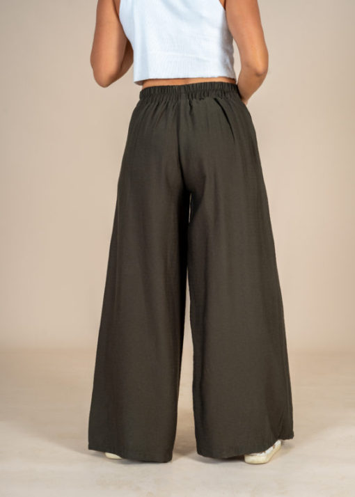 Linen Pants Semi Skirt - Image 7