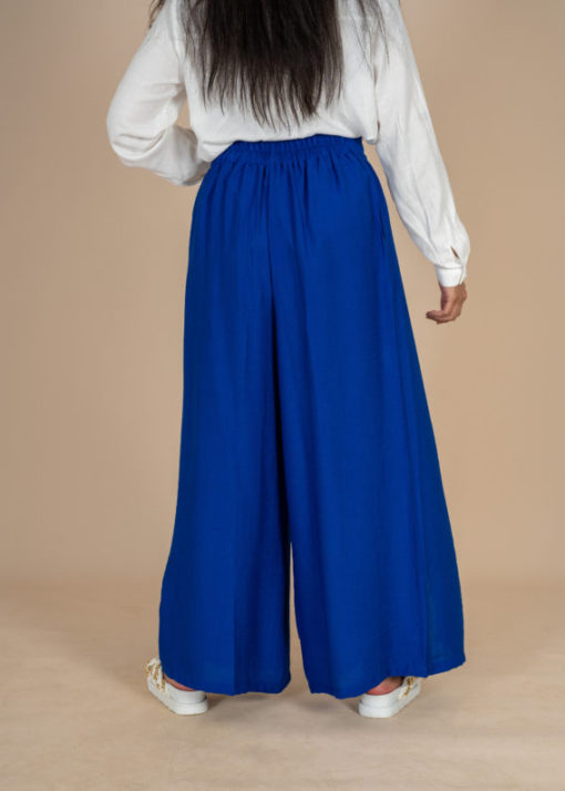 Linen Pants Semi Skirt - Image 8