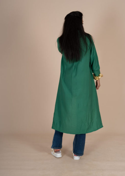 Linen High Low Chemise - Image 14