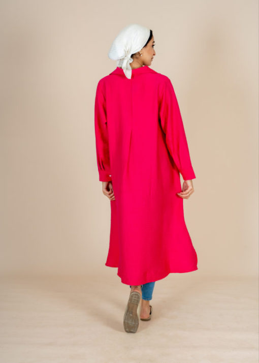 Linen High Low Chemise - Image 16