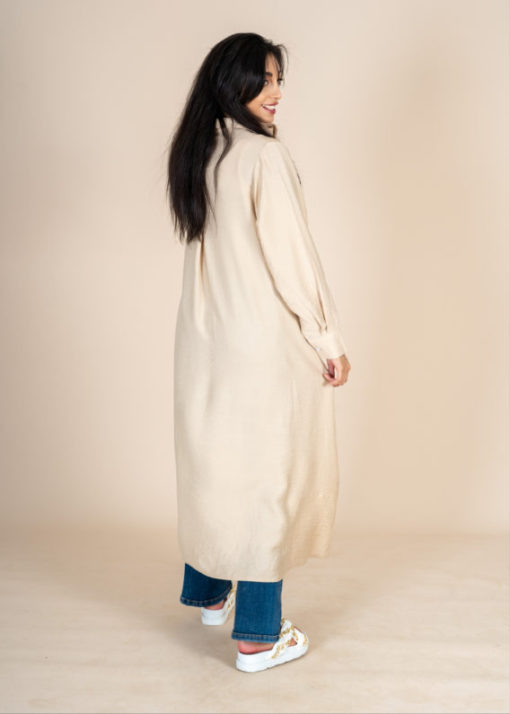Linen High Low Chemise - Image 8