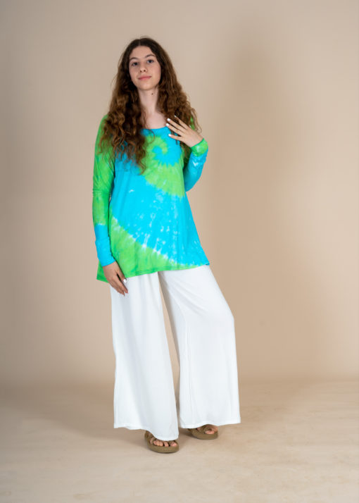 Tie-Dye Sleeves Top - Image 2